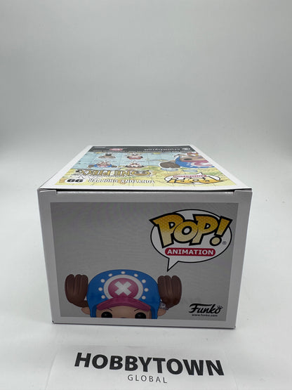 Funko Pop! Animation: One Piece - Tony Tony. Chopper 'Flocked'  #99 Collectible Vinyl Figure