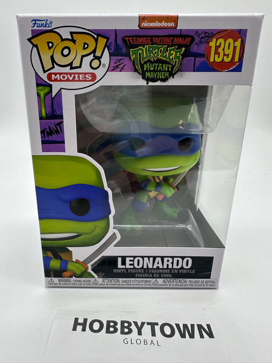 Funko Pop! Teenage Mutant Ninja Turtles: Mutant Mayhem - Lenoardo #1391 Collectible Vinyl Figure