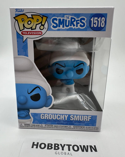 Funko Pop! The Smurfs - Grouchy Smurf #1518 Collectible Vinyl Figure