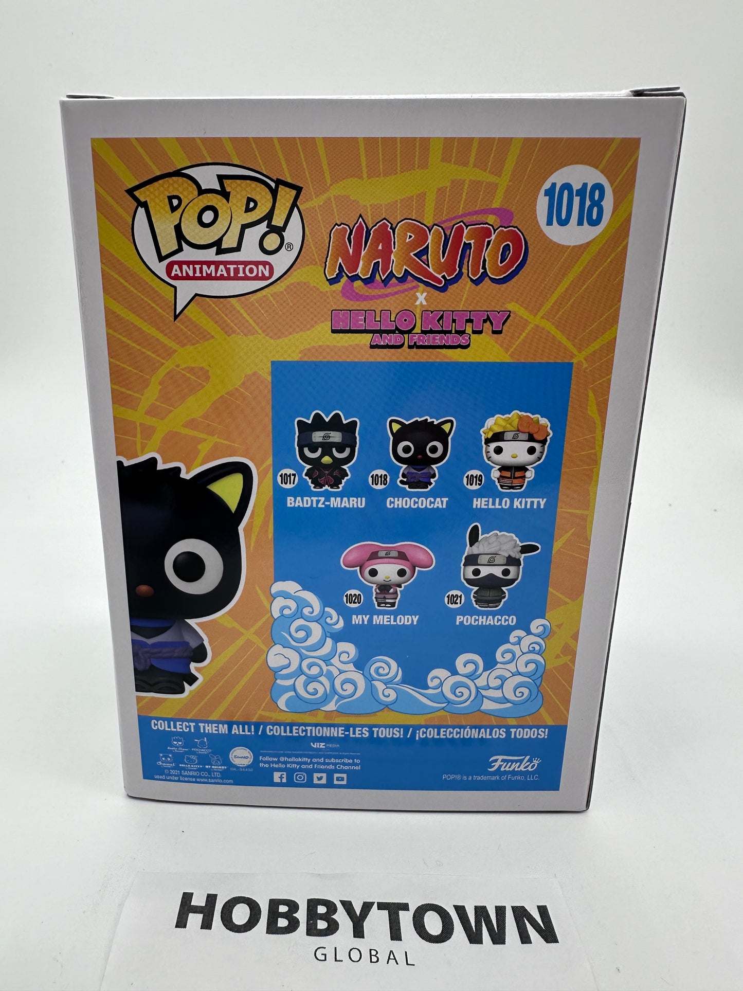 Funko Pop! Sanrio/Naruto - Chococat #1018 Collectible Vinyl Figure