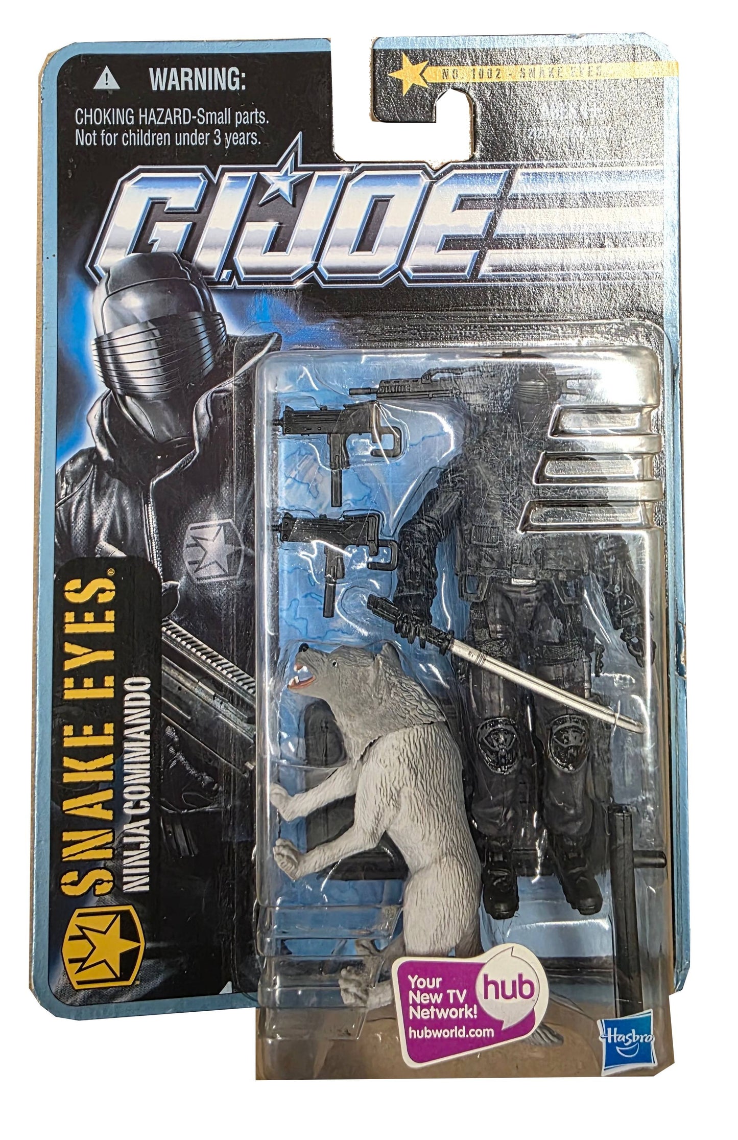 Hasbro G.I. Joe: Snake Eyes w/ Timber Ninja Commando Mini Action Figure