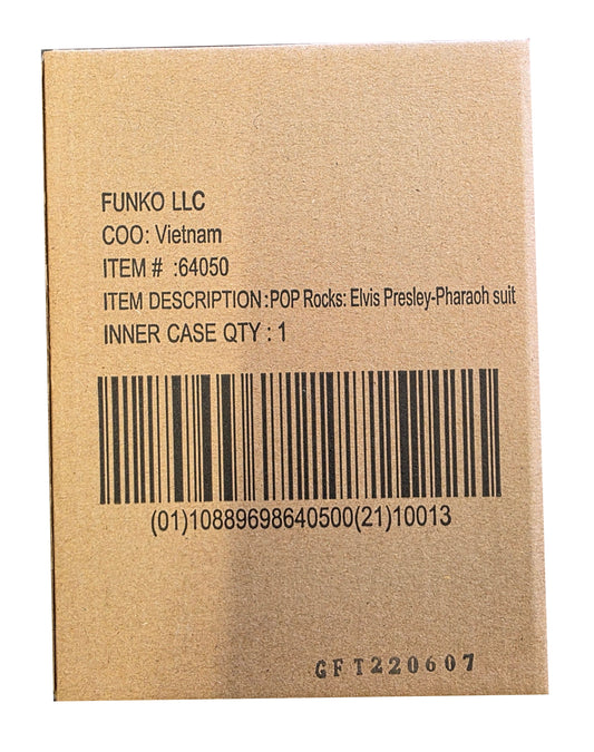 Funko Pop Icons: Elvis Presley (Pharaoh) Figure