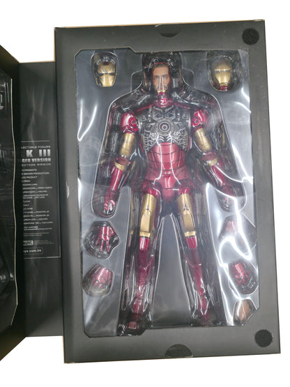 Hot Toys Iron Man: Iron Man Mark III (Battle Damage) 1/6 Scale Action Figure