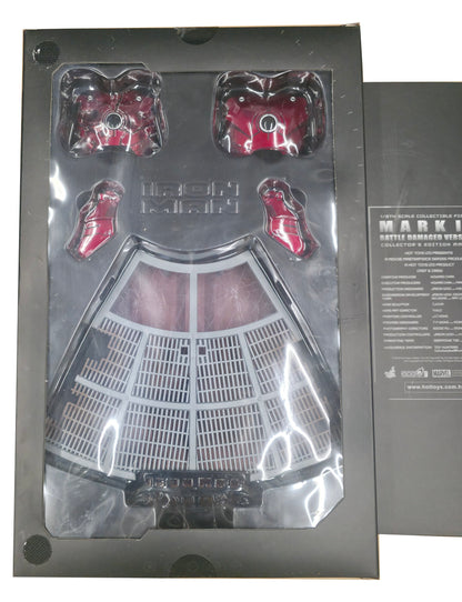 Hot Toys Iron Man: Iron Man Mark III (Battle Damage) 1/6 Scale Action Figure