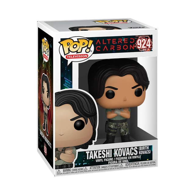 Funko Pop! TV: Altered Carbon - Takeshi Kovacs (Birth Kov) #924  Collectible Vinyl Figure