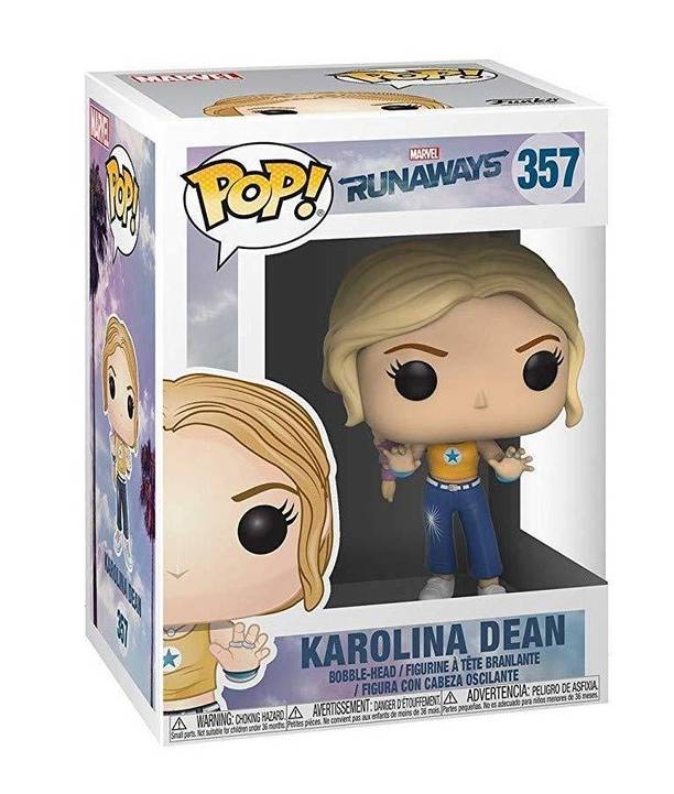 Funko Pop Marvel's Runaway: Karolina Dean Figure