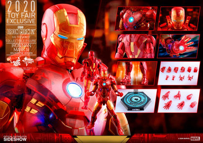 Hot Toys Iron Man 2: Iron Man (Hologram) 1/6 Scale Action Figure