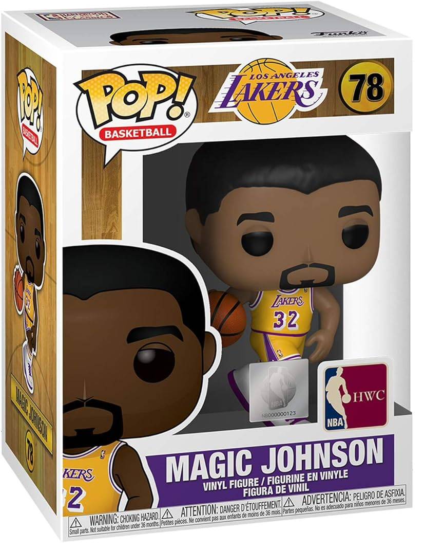 Funko Pop NBA Legends: Los Angeles Lakers - Magic Johnson Figure