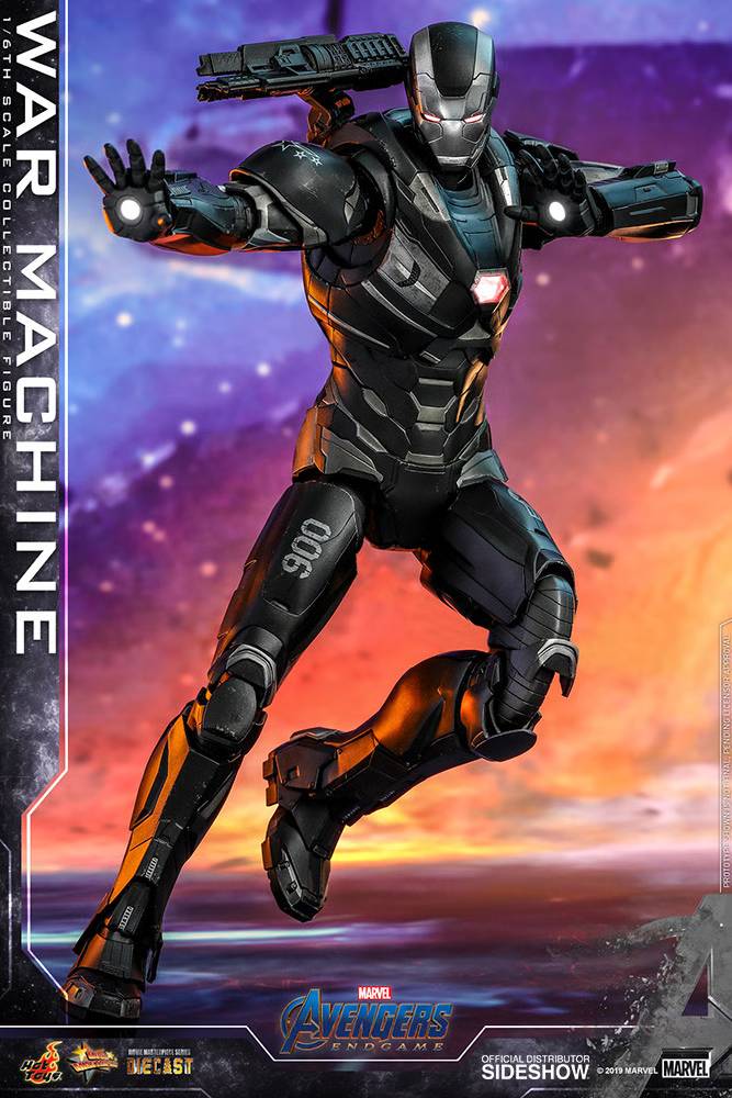 Hot Toys Avengers Endgame: War Machine 1/6 Scale Action Figure