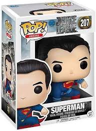 Funko POP! DC Justice League - Superman #207 Collectible Vinyl Figure