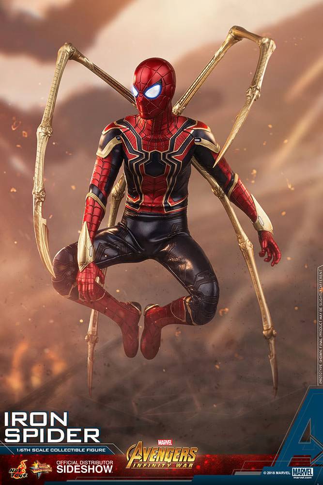Hot Toys Avengers Infinity War: Iron Spider Spider-Man 1/6 Scale Action Figure