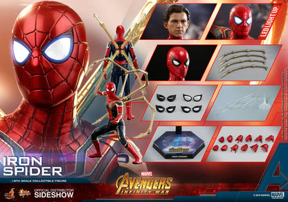 Hot Toys Avengers Infinity War: Iron Spider Spider-Man 1/6 Scale Action Figure