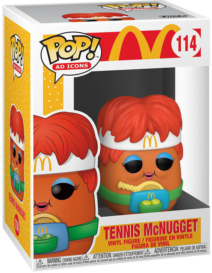 Funko POP! Ad Icons: McDonald's - Tennis McNugget #114 Collectible Vinyl Figure