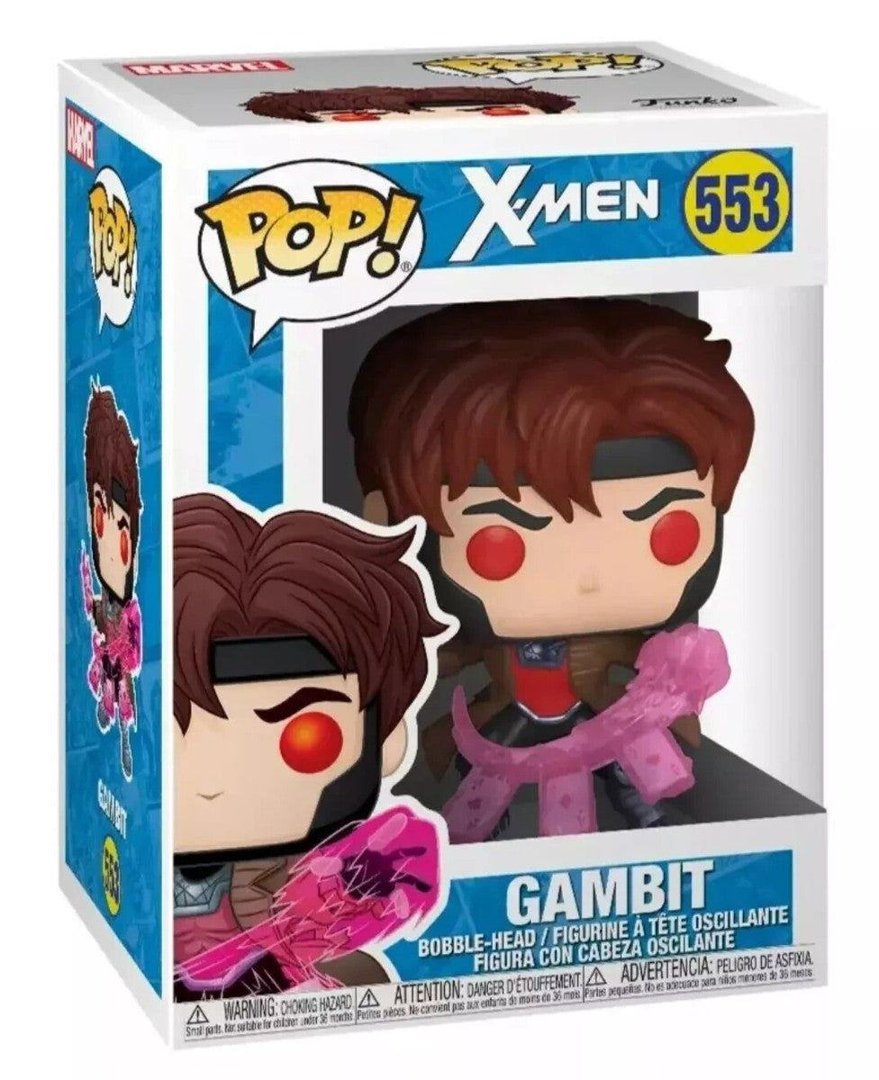 Funko Pop X-Men - Gambit w/ Cards Figure