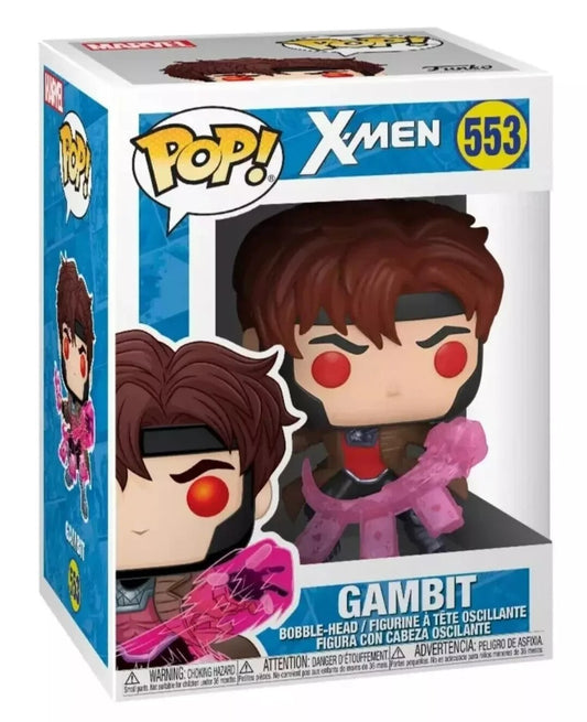 Funko Pop X-Men - Gambit w/ Cards Figure