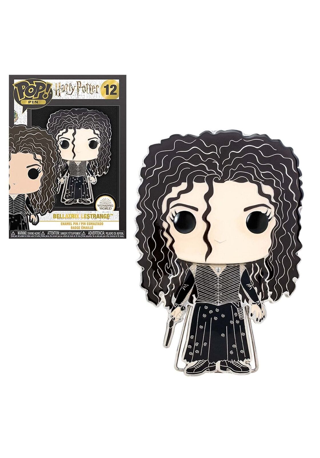 Funko POP! Pins: Harry Potter - Bellatrix LeStrange #12 Collectible Vinyl Figure