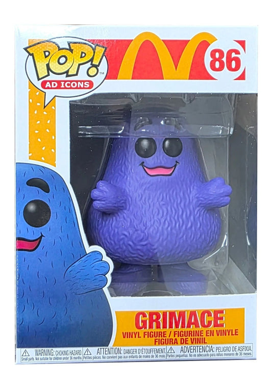 Funko Pop Ad Icons McDonalds - Grimace Figure (Blue Box)