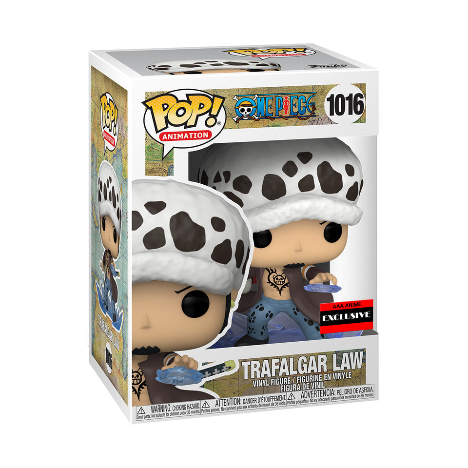 Funko Pop! One Piece -Trafalgar D. Law (Room)  (AAA Anime Exclusive) #1018 Collectible Vinyl Figure