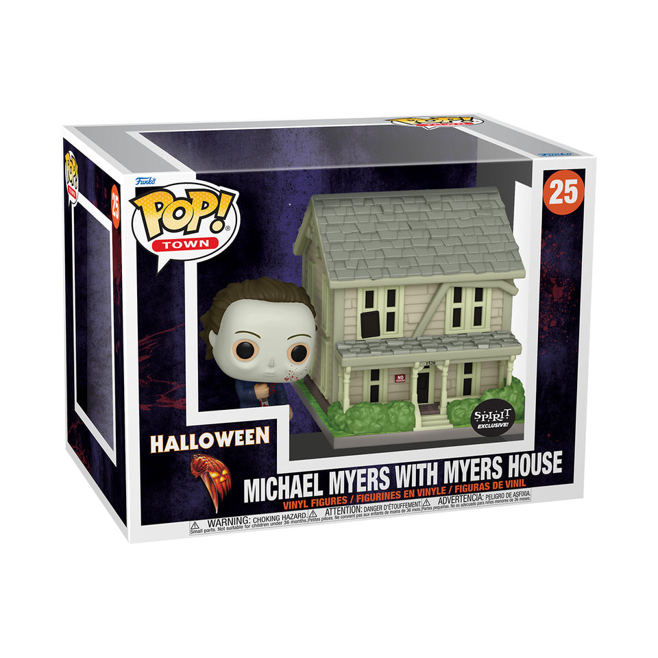 Funko POP! Spirit Halloween Michael Myers with House #25 Town Figure