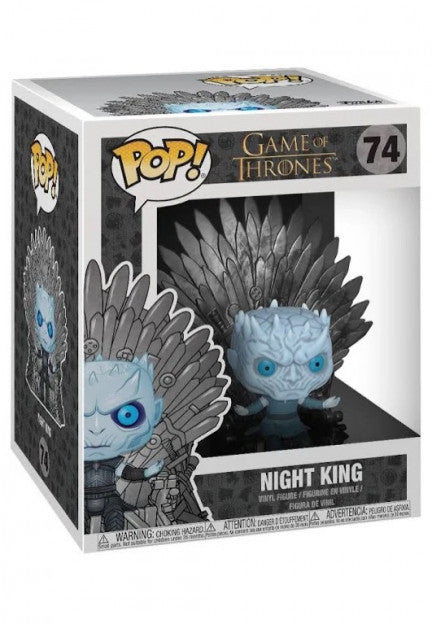 Funko POP! Deluxe: Game of Thrones - Night King Sitting on Throne #74 Collectible Vinyl Figure